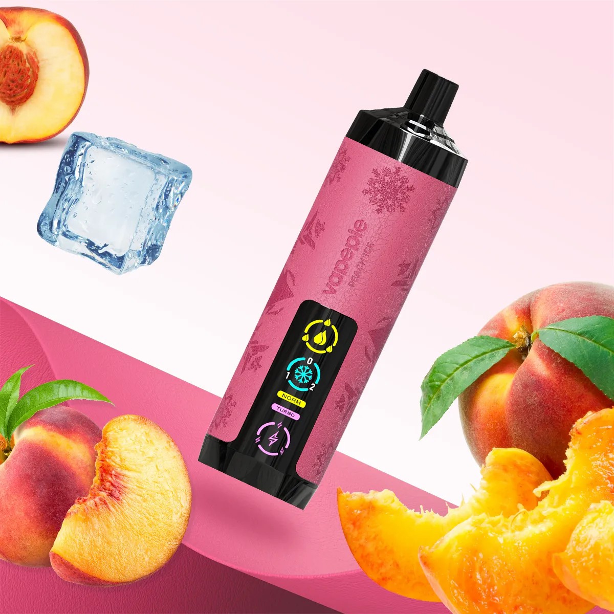 Peach lce